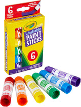 Crayola Washable Paint Sticks Set, 6 count-071662062071-LR-349861-2-LR eShop