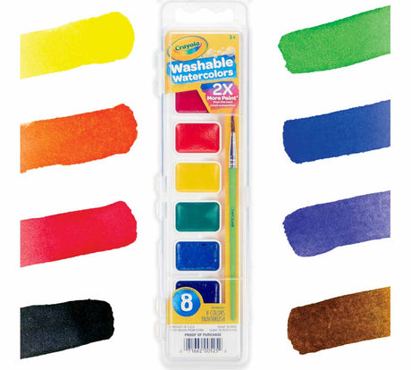 Crayola Washable Watercolor Paints, 8 count-071662005252-LR-27813-2-LR eShop