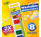 Crayola Washable Watercolor Paints, 8 count-071662005252-LR-27813-4-LR eShop