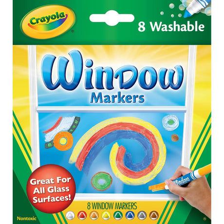 Crayola Washable Window Markers, 8 count-071662081652-LR-171382-1-LR eShop