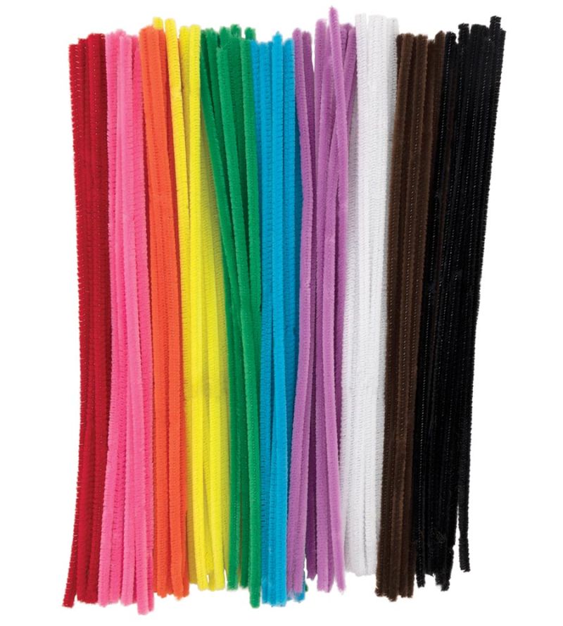 Creativity Street Jumbo Chenille Stems - Assorted, 100 count-021196711013-LR-354338-2-LR eShop
