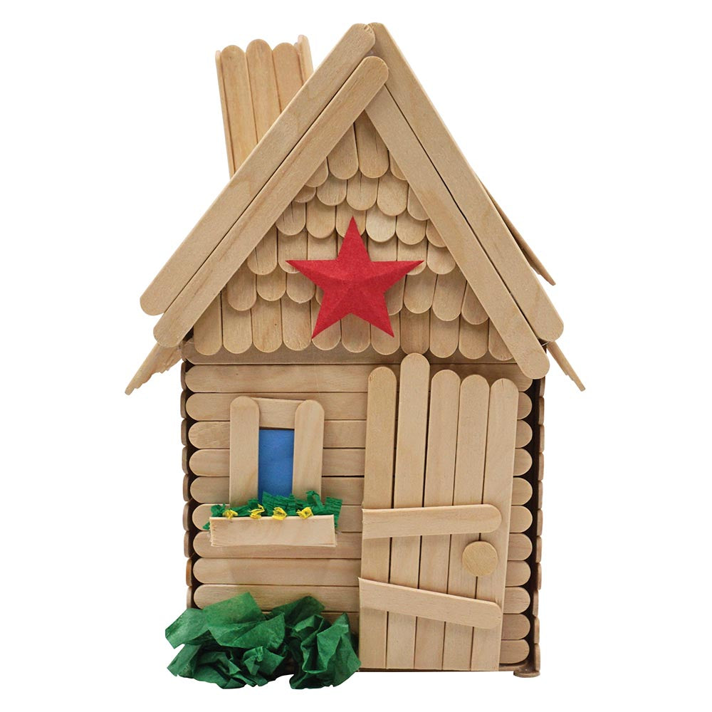 Creativity Street Wood Craft Sticks - Natural, 150 count-021196367517-LR-354337-3-LR eShop