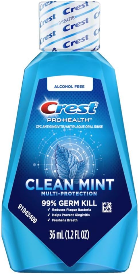Crest Pro-Health Mouthwash - Clean Mint, 1.2 oz-037000449799-LR-262008-1-LR eShop