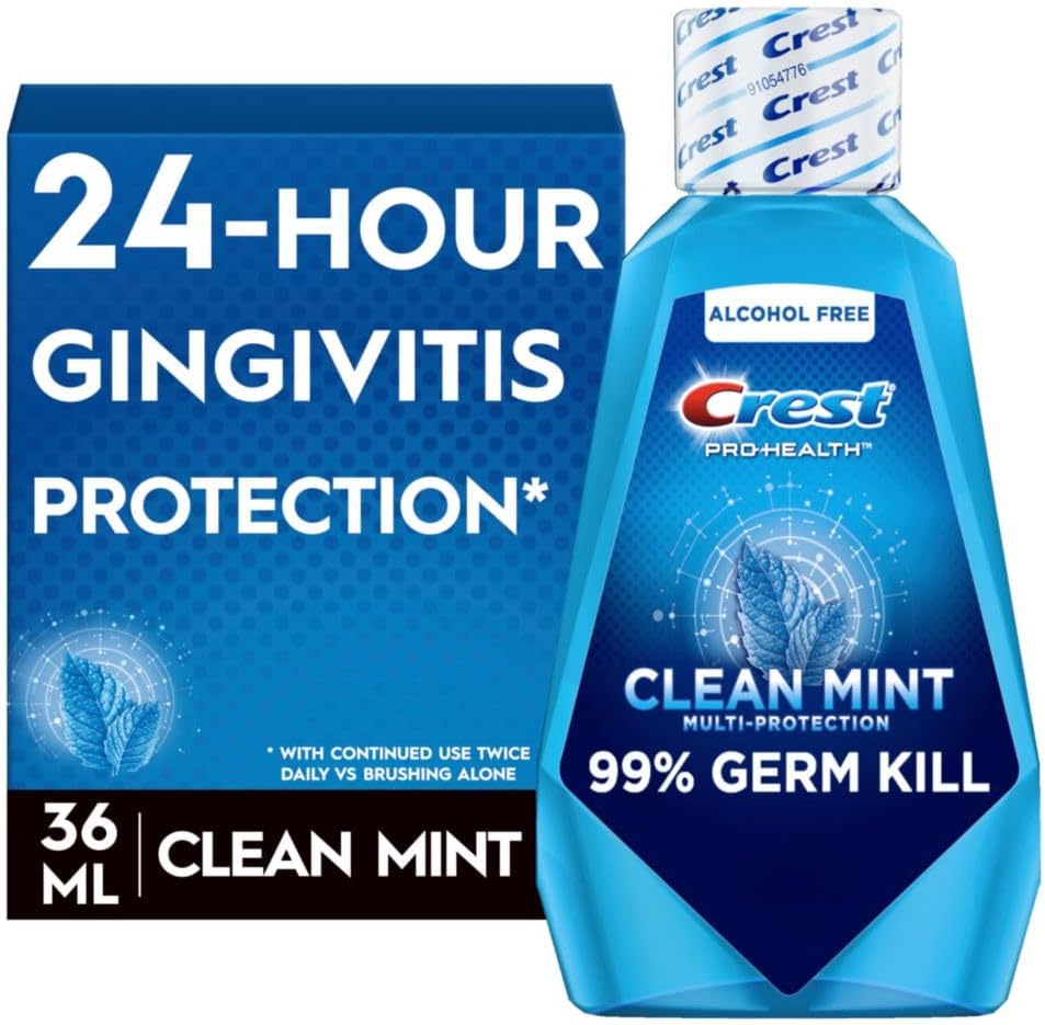 Crest Pro-Health Mouthwash - Clean Mint, 1.2 oz-037000449799-LR-262008-2-LR eShop