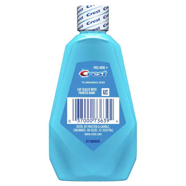 Crest Pro-Health Multi Protection Alcohol Free Mouthwash - Clean Mint, 3.3 oz-037000736394-LR-351319-2-LR eShop