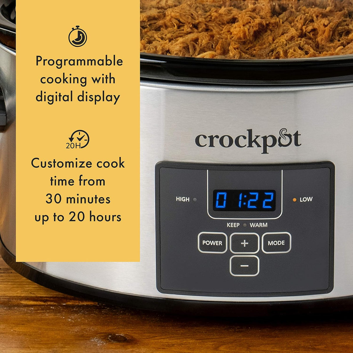 Crock-Pot Choose-a-Crock Double Slow Cooker and Food Warmer, 6 Quart and Split 2.5 Quart-053891145084-LR-344081-4-LR eShop