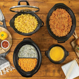 Crock-Pot Choose-a-Crock Double Slow Cooker and Food Warmer, 6 Quart and Split 2.5 Quart-053891145084-LR-344081-7-LR eShop