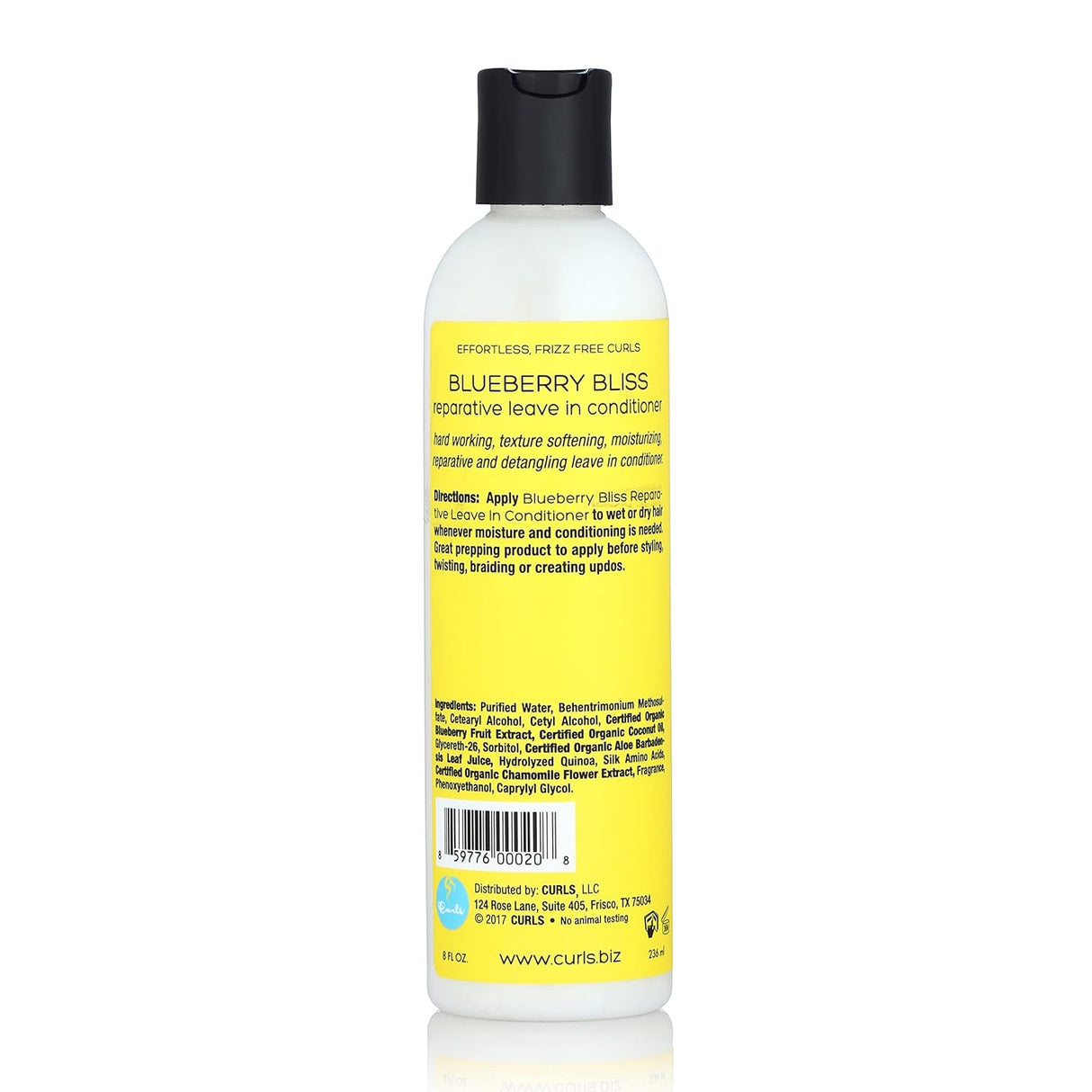 Curls Reparative Leave in Conditioner - Blueberry Bliss, 8 oz-859776000208-LR-355199-5-LR eShop