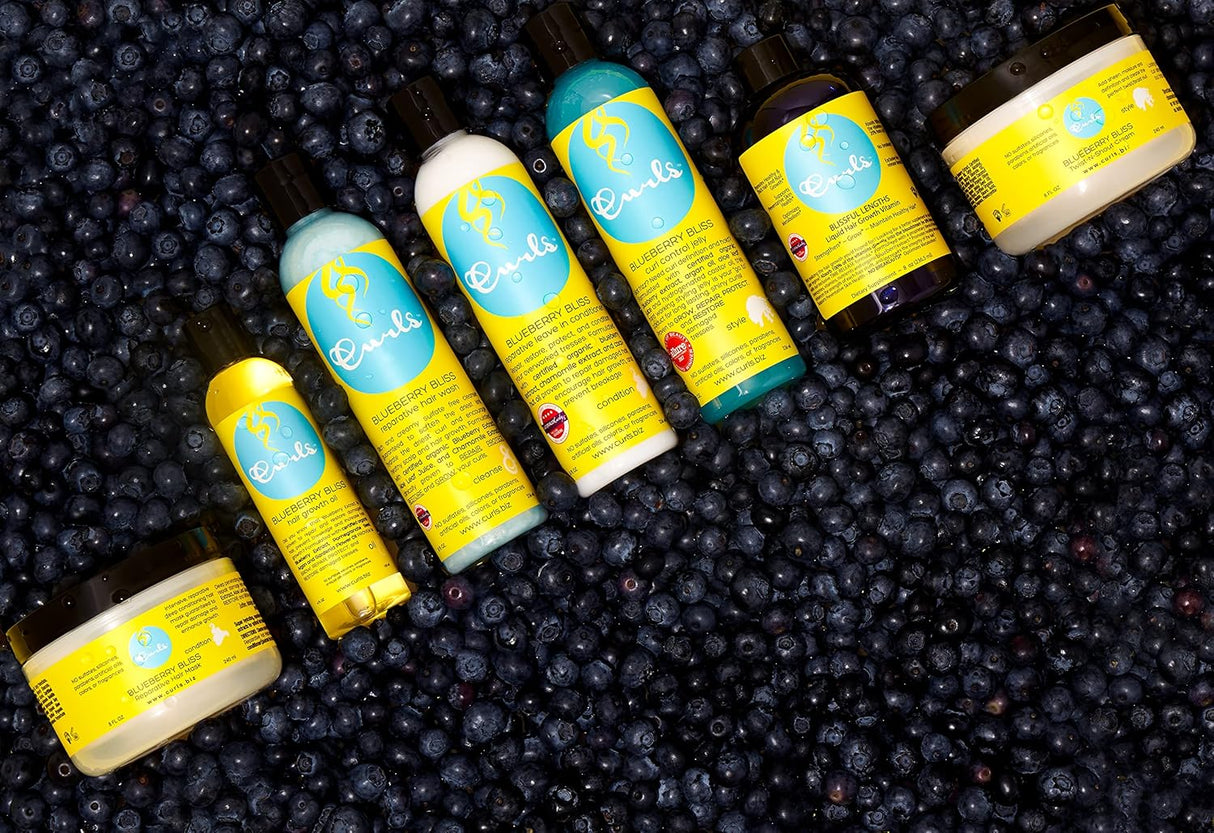 Curls Reparative Leave in Conditioner - Blueberry Bliss, 8 oz-859776000208-LR-355199-7-LR eShop