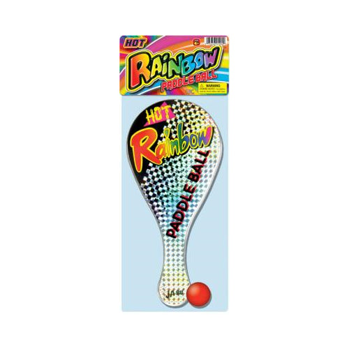 RAINBOW PADDLE BALL