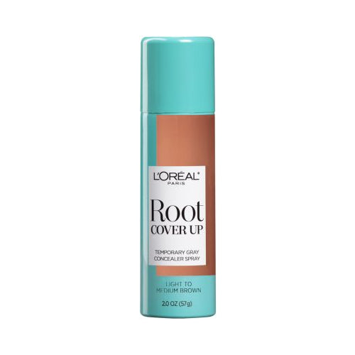 L'Oreal Paris Magic Root Cover Up Gray Concealer Spray, Medium Brown, 2 oz.