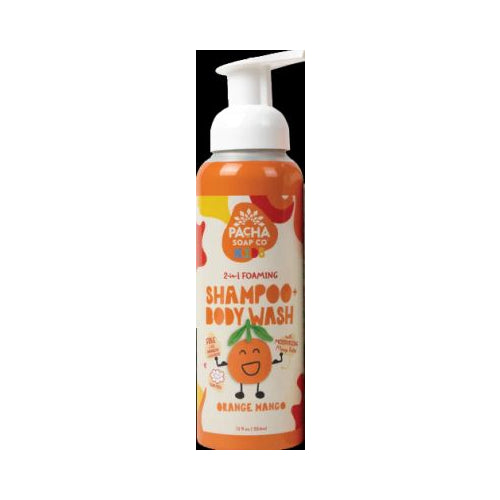 Pacha Soap Co FOAMING 2 IN 1, ORANGE MANGO