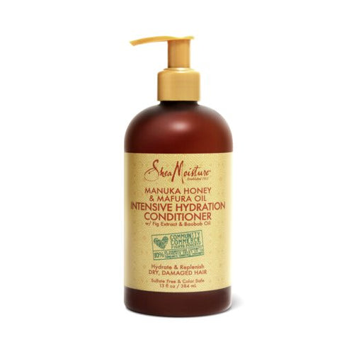 SheaMoisture Intensive Hydration Conditioner for Damaged Hair Manuka Honey & Mafura Oil 13 Fl Oz