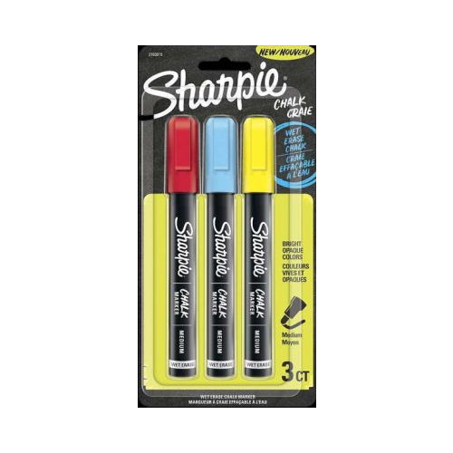 Sharpie Wet Erase Chalk Marker 3 ct