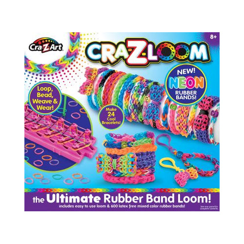 Cra-Z-Art Cra-Z-Loom Bracelet Maker Kit Unicorn And Neon Asst.