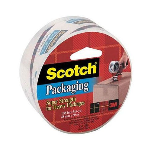 TAPE PKGING 2"x 55YD CLEAR