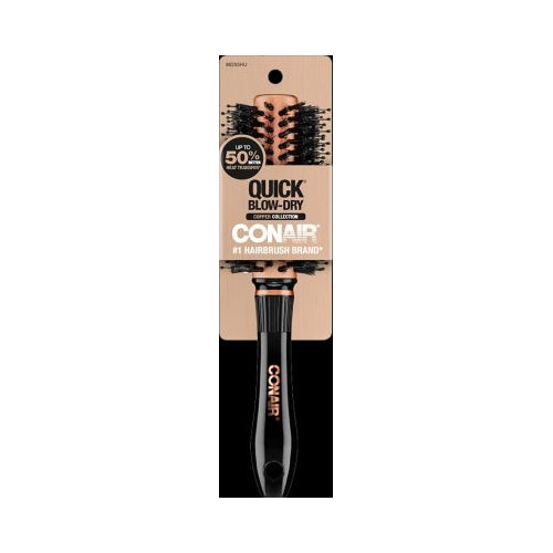 Conair Copper Collection Quick Blow-Dry Hi-Speed Style Hair Brush, 1.0 CT