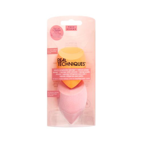 Real Techniques Miracle Complexion Sponge + Miracle Powder Sponge Duo