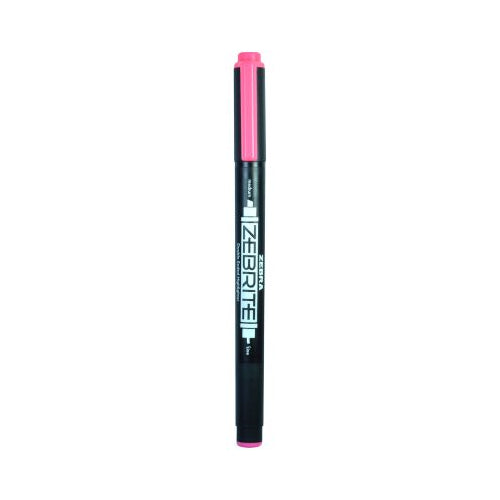 Zebra Zebrite Double-Ended Highlighter, Pink