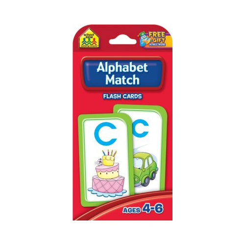 School Zone Alphabet Match Flash Cards