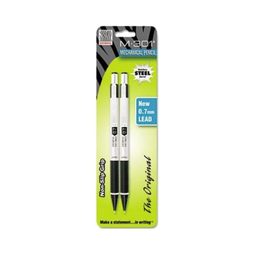 Zebra Durable Stainless Steel Mechanical Pencil