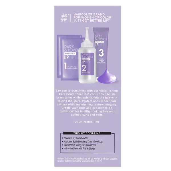 Dark & Lovely Uplift Hair Bleach Kit - Bleach Blonde-075285016282-LR-353764-3-LR eShop
