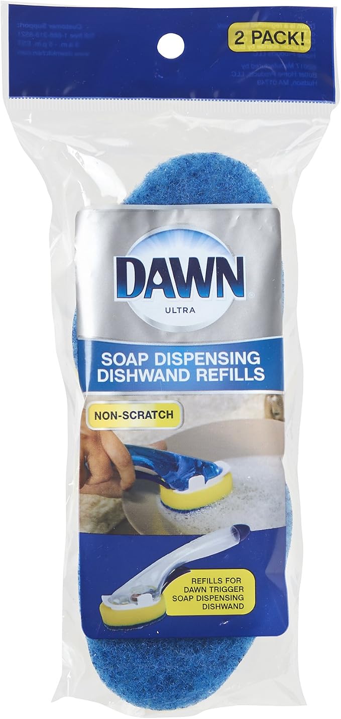 Dawn Dishwand Refills Kitchen Brush Refill Heads, 2 count-011171357503-LR-357412-1-LR eShop