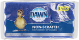 Dawn Non-Scratch Kitchen Dish Sponges, 9pk-011171380648-LR-337170-1-LR eShop
