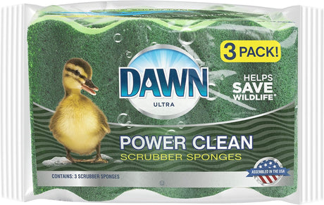 Dawn Power Clean Wedge-Shaped Scrubber Sponges, 3pk-011171285899-LR-349280-1-LR eShop