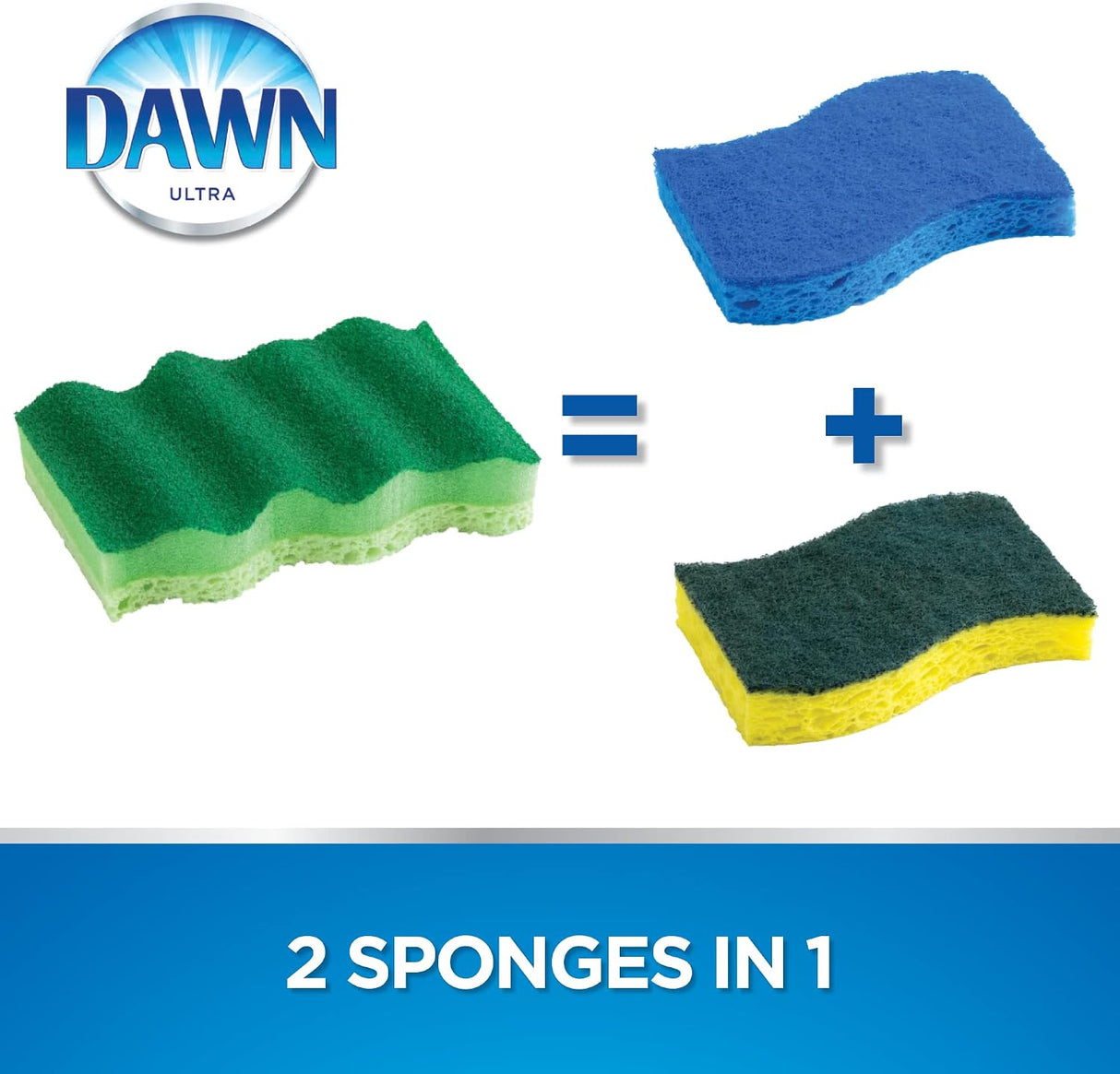 Dawn Power Clean Wedge-Shaped Scrubber Sponges, 3pk-011171285899-LR-349280-5-LR eShop