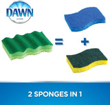 Dawn Power Clean Wedge-Shaped Scrubber Sponges, 3pk-011171285899-LR-349280-5-LR eShop