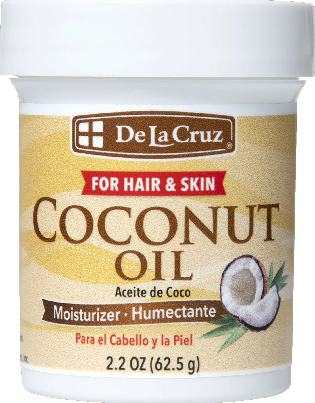 De La Cruz Coconut Oil Moisturizer, 2.2 oz-324286154609-LR-338690-1-LR eShop