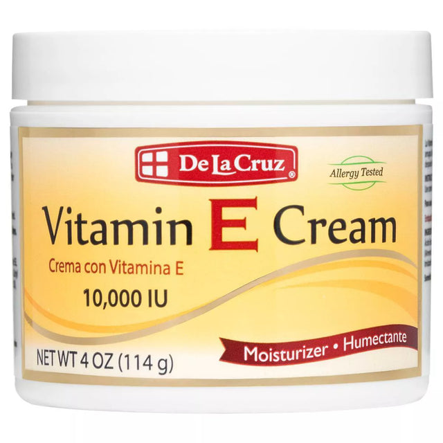 De La Cruz Moisturizing Vitamin E Cream, 4 oz-024286180003-LR-318070-1-LR eShop