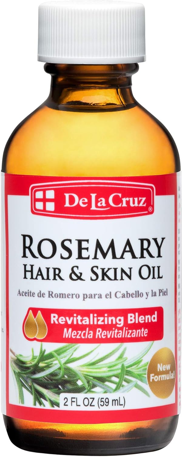 De La Cruz Rosemary Hair and Skin Oil, 2 oz-024286153915-LR-355656-1-LR eShop