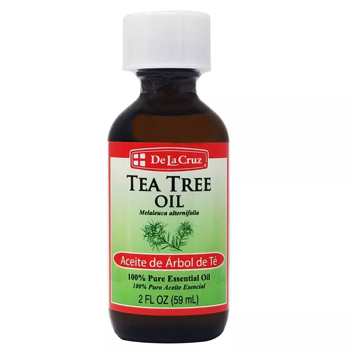 De La Cruz Tea Tree Essential Oil, 2 oz-024286152628-LR-318067-1-LR eShop