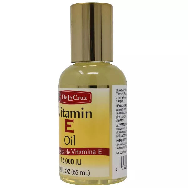 De La Cruz Vitamin E Skin Essential Oil, 2.2 oz-024286155308-LR-318068-2-LR eShop
