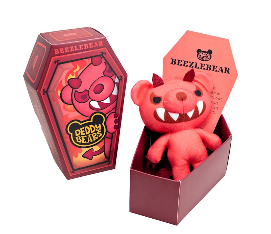 Deddy Bears 5 Inch Coffin with Collectible Plush, Assorted – L&R eShop