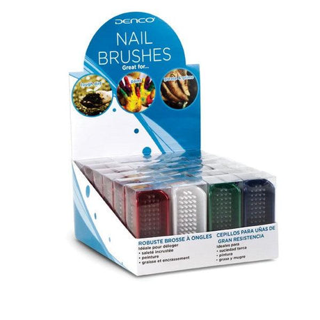 Denco Heavy Duty Nail Brush Display, 24 count-042137273582-LR-366062-1-LR eShop