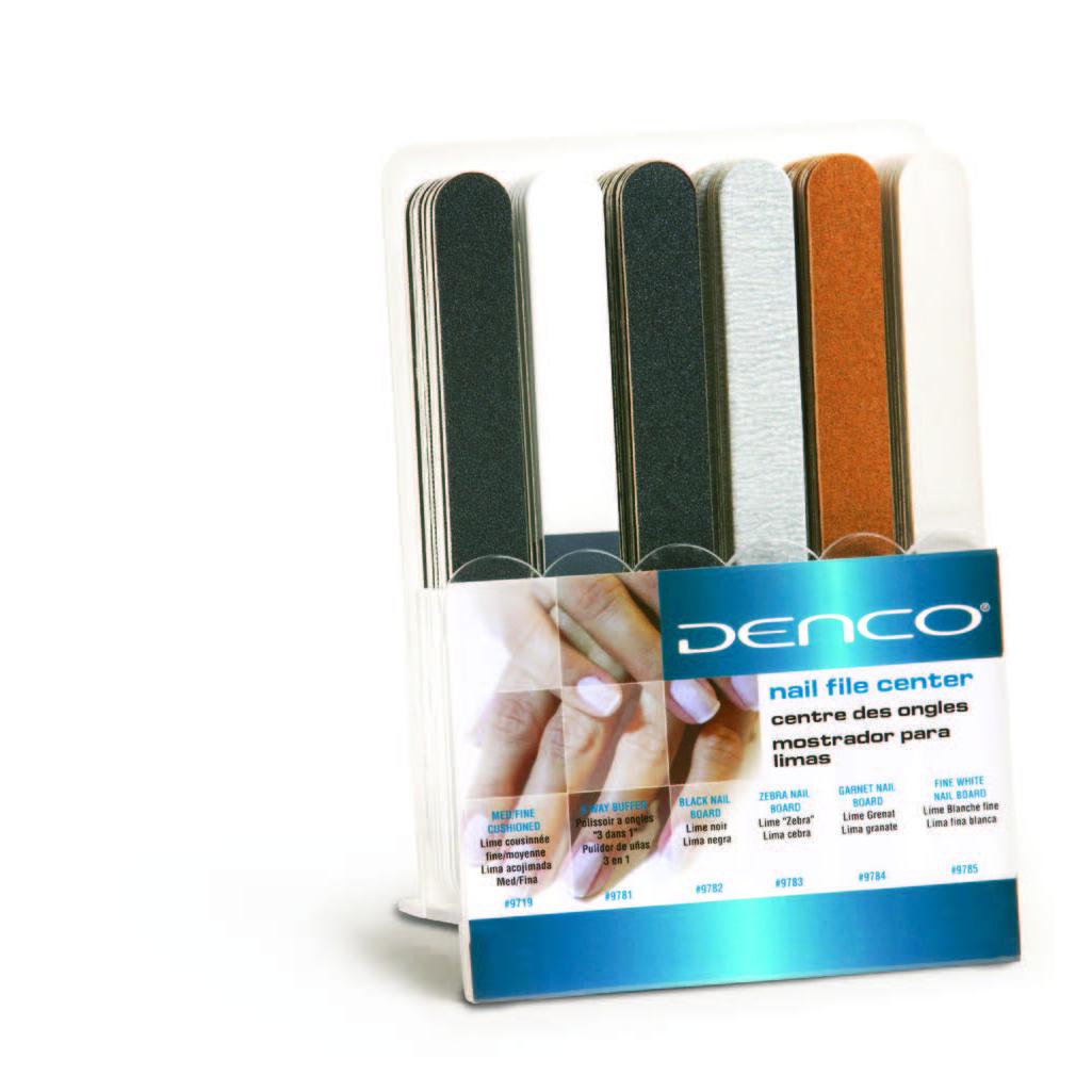 Goldfile Denco Denco Nail File Center Display, 76 count – L&R eShop