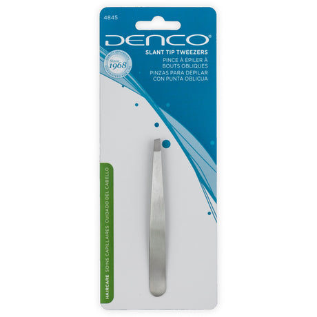 Denco Slant Tip Tweezers - Stainless Steel-042137484506-LR-363037-1-LR eShop