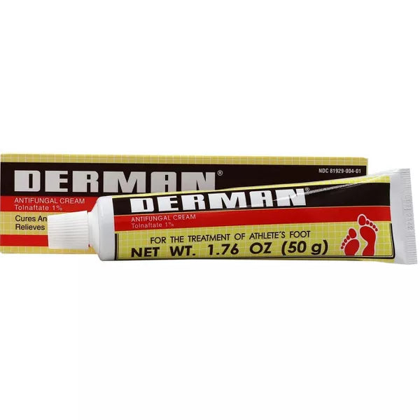 DERMAN Antifungal Foot Cream, 1.76 oz-354312000006-LR-355662-5-LR eShop