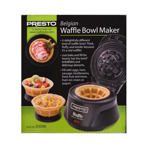 Presto Belgian Waffle Maker Bowl