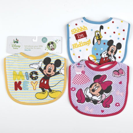 Disney Baby Mickey and Friends Terrycloth Bib - Assorted-094606088364-LR-356113-2-LR eShop
