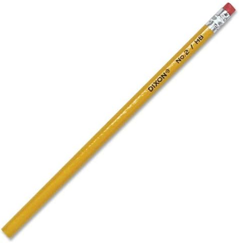 DIXON No. 2 Yellow Pencils, 8 count-072067144089-LR-254780-2-LR eShop