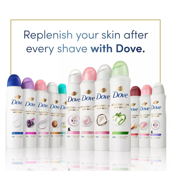 Dove Beauty Advanced Care Cool Essentials Antiperspirant & Deodorant Dry Spray, 1 oz-079400455376-LR-351334-8-LR eShop