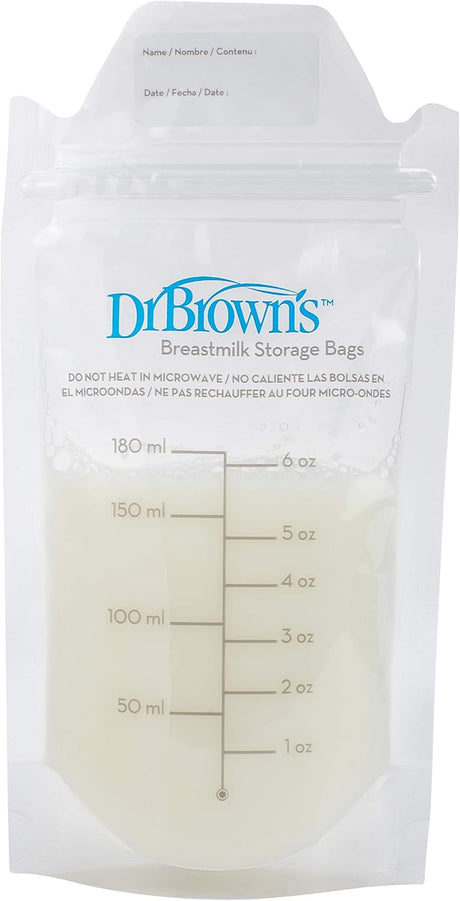 Dr Brown’s 6 oz Breast Milk Storage Bags, 50 count-851606002246-LR-355916-2-LR eShop