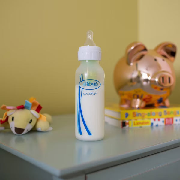 Dr Brown's Level 2 Narrow Baby Bottle Silicone Nipple - Medium Flow, 2 count-072239003220-LR-244858-13-LR eShop