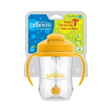 Dr Brown's Milestones Baby’s First Straw Training Cup - Yellow, 9 oz-072239327562-LR-346593-1-LR eShop