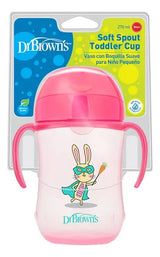 Dr Brown’s Soft Spout Toddler Cup - Pink, 9 oz-072239322161-LR-346596-1-LR eShop