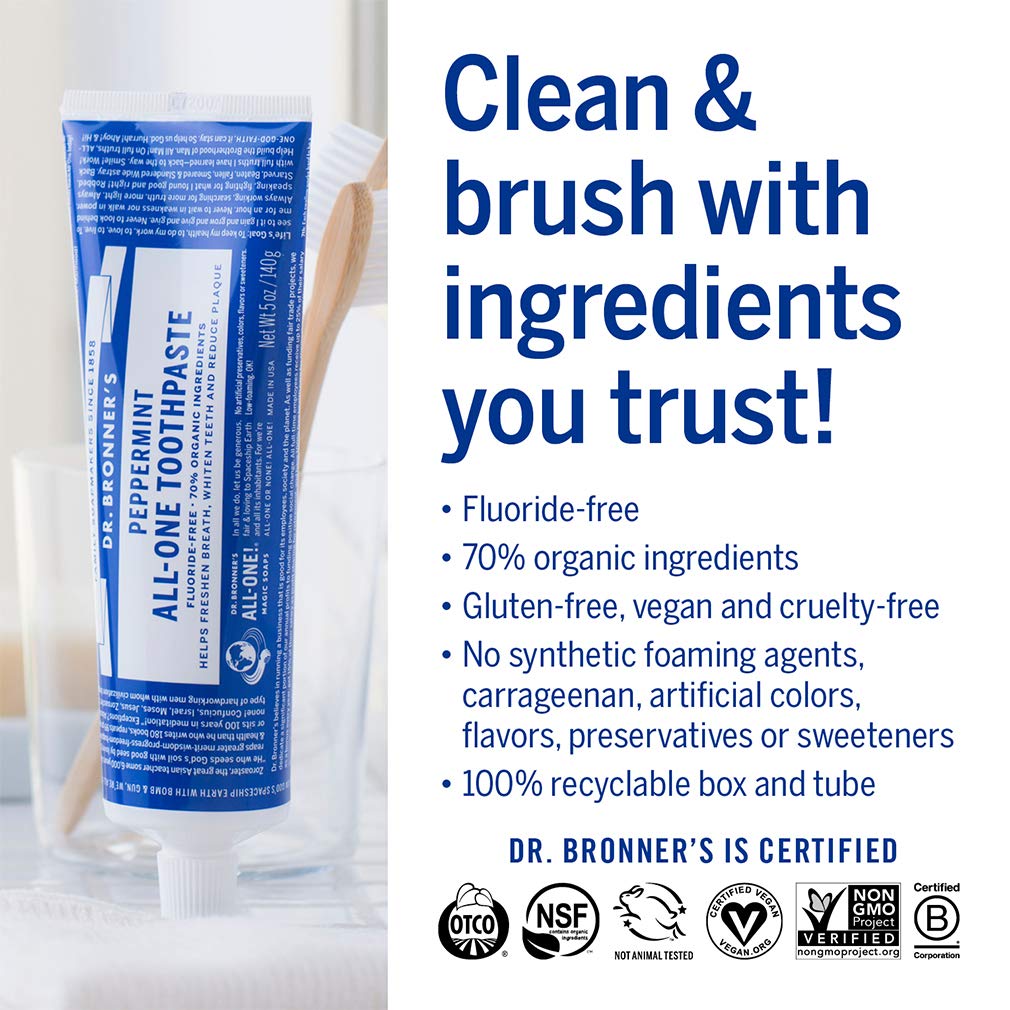 DR. BRONNER'S All-One Toothpaste - Peppermint, 1 oz-018787500903-LR-351422-7-LR eShop
